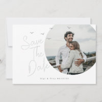 Vögel & Breezy Save the Date Card