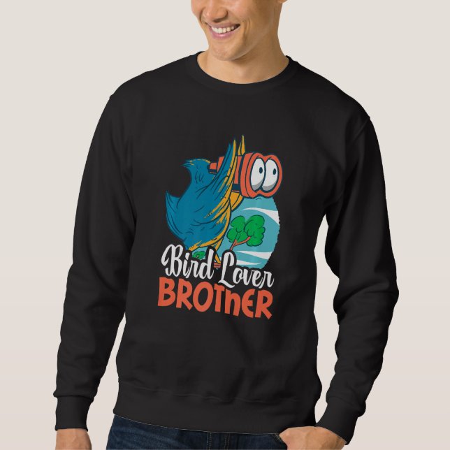 Vogel-Bruder mit Vogel Sweatshirt (Vorderseite)