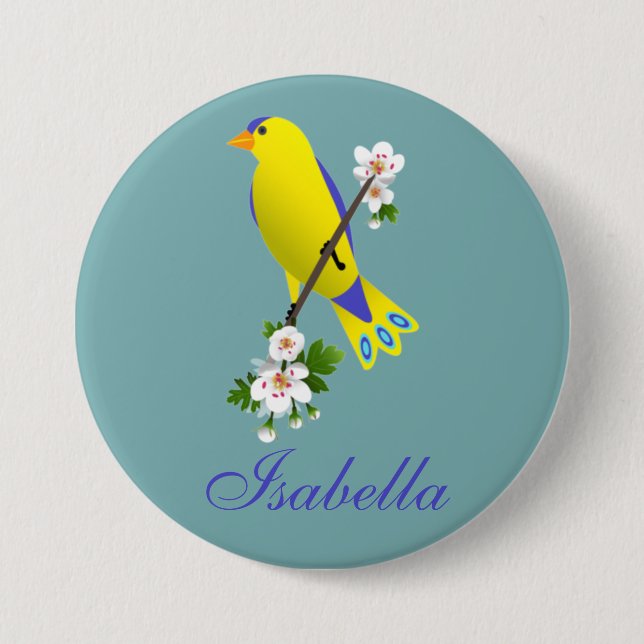 Vögel Button (Vorderseite)