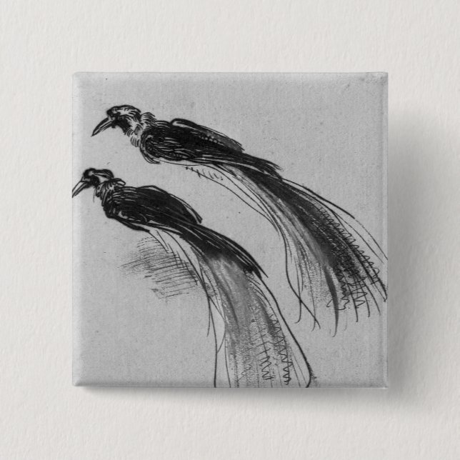 Vögel Button (Vorderseite)