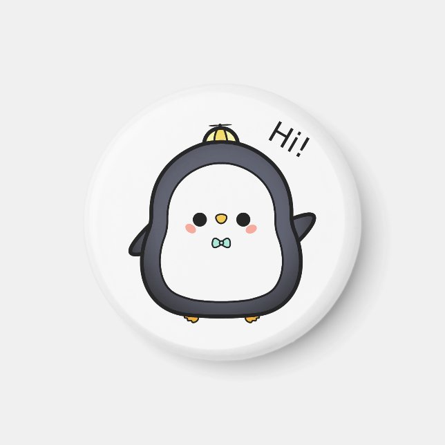 Vogel, Charakter, Pinguin Magnet (Vorne)