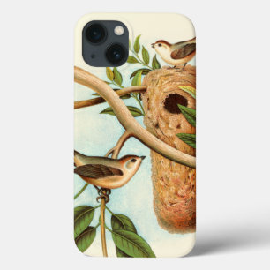 Vogel Couple auf einem Nest auf einem Zweig Case-Mate iPhone Hülle