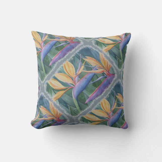 VÖGEL DER DEKORATIVEN PILLOW KISSEN (Vorderseite)