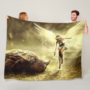 VÖGEL DER FAIRE FLEECEDECKE