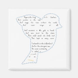 Vogel der Hoffnung Magnet