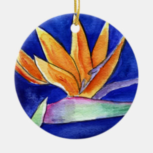 Vogel der Paradise Blume Kunstwerk Ornament Anhän
