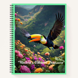 "Vögel des Paradieses" Notizbuch