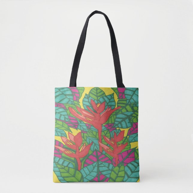 Vögel des tropischen Paradieses Tasche (Vorderseite)