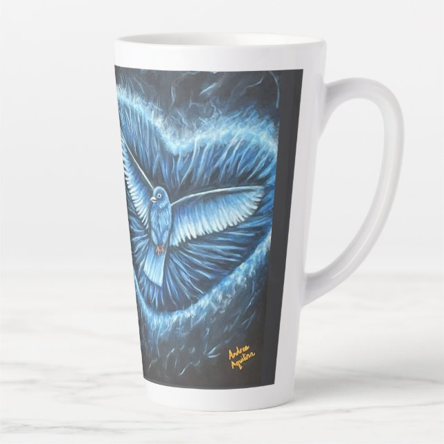 Vögel, die zusammen fliegen milchtasse (Rechts)