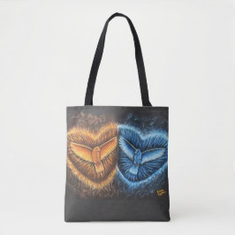 Vögel, die zusammen fliegen tasche