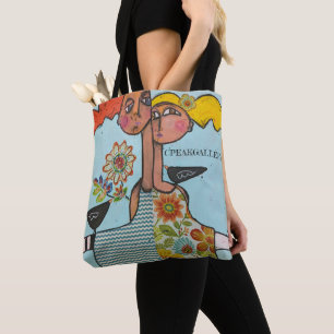 Vögel einer Feather Tote Tasche