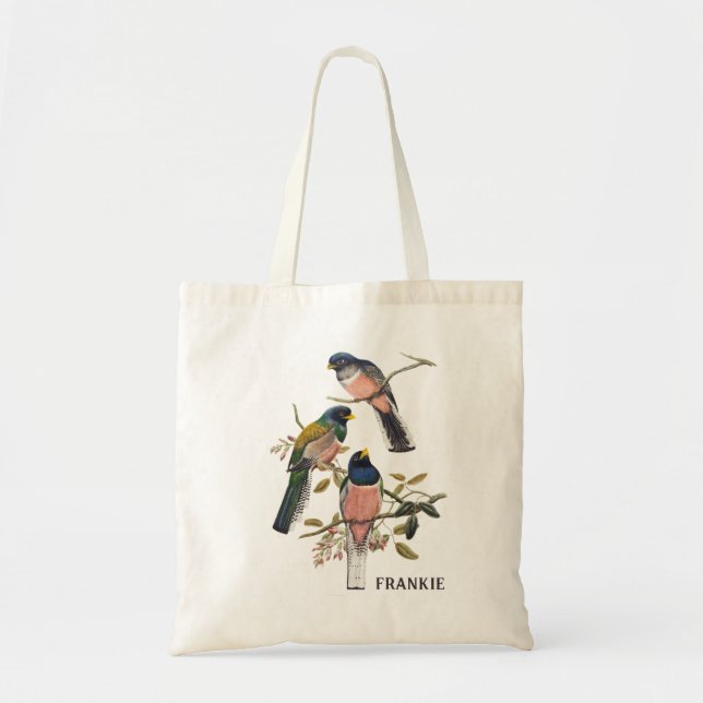 Vögel einer Feder - Bridesmaid oder Geschenktasche Tragetasche (Vorne)