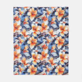 Vögel einer Feder Fleecedecke