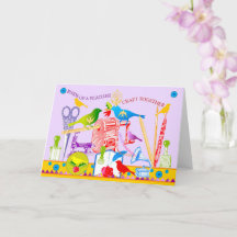 Vögel eines Feather Craft Together Karte 2