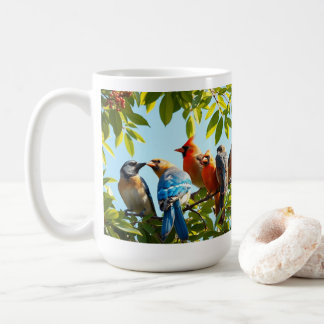 Vögel eines Feather United We Gather Keramik Tasse