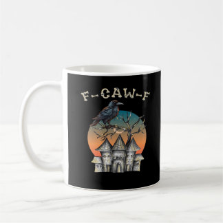 Vogel F-Caw-F Lustiger Krähe Rabe Kaffeetasse