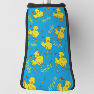 Vogel Golfer Mädchen Golf Headcover