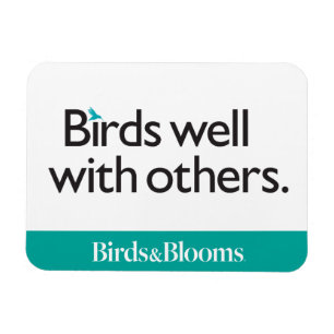 Vögel gut mit anderen magnet