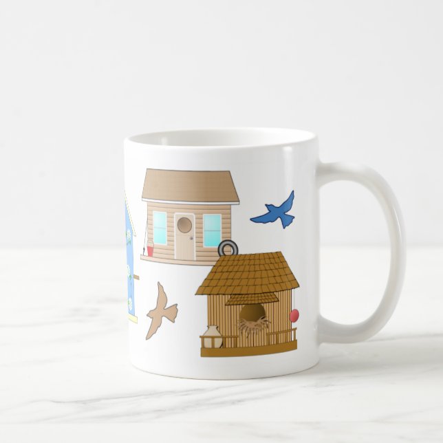 VOGEL-HAUS-TASSE Schale Kaffeetasse (Rechts)