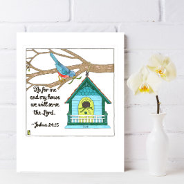 Vogel House Inspiration Postcard Postkarte