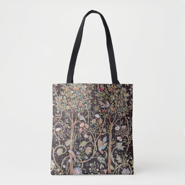 Vögel im Blumengarten, William Morris Tasche (Vorderseite)