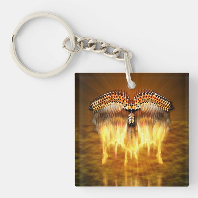 Vögel im Flug Schlüsselanhänger (Vorderseite)
