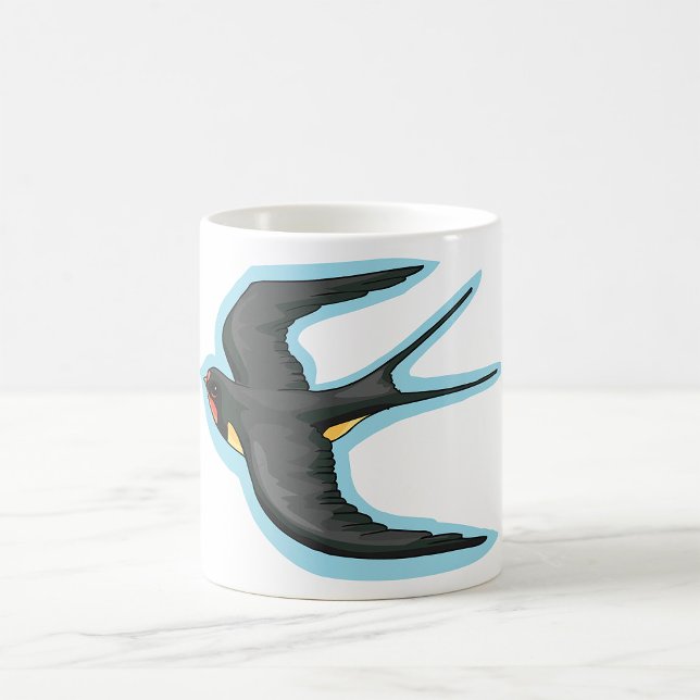 Vögel im Flugzeug Kaffeetasse (Von Creator hochgeladen)