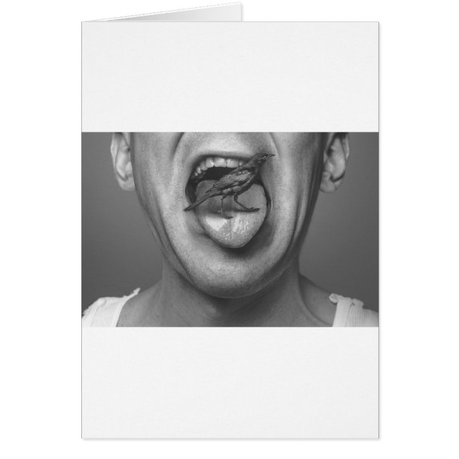 Vogel im Mund (Vorne)