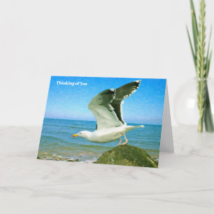 Vogel-Image für Get well-Karte Karte