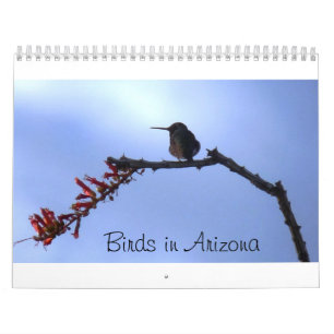 Vögel in Arizona Kalender