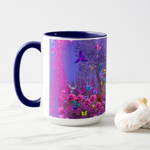 Vögel in der Bush-Tasse Tasse