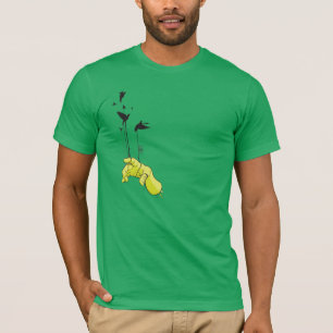 Vogel in der Hand T-Shirt