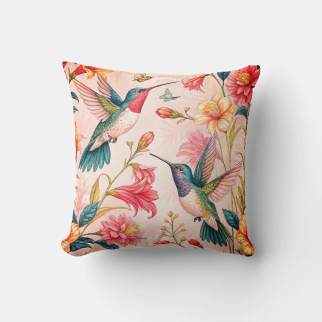 Vögel in der Natur Kissen (Vorderseite)