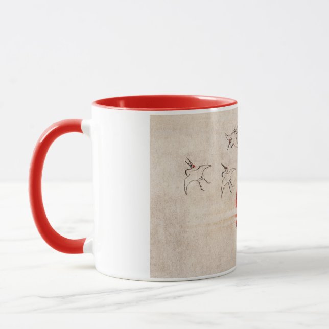 Vögel in der Sonne Tasse (Links)