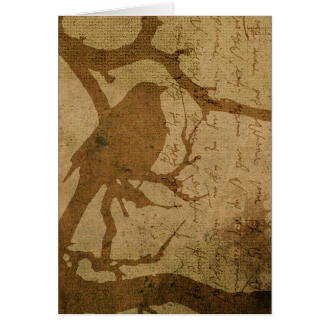 Vogel in einer Zweigstelle (Vorne)