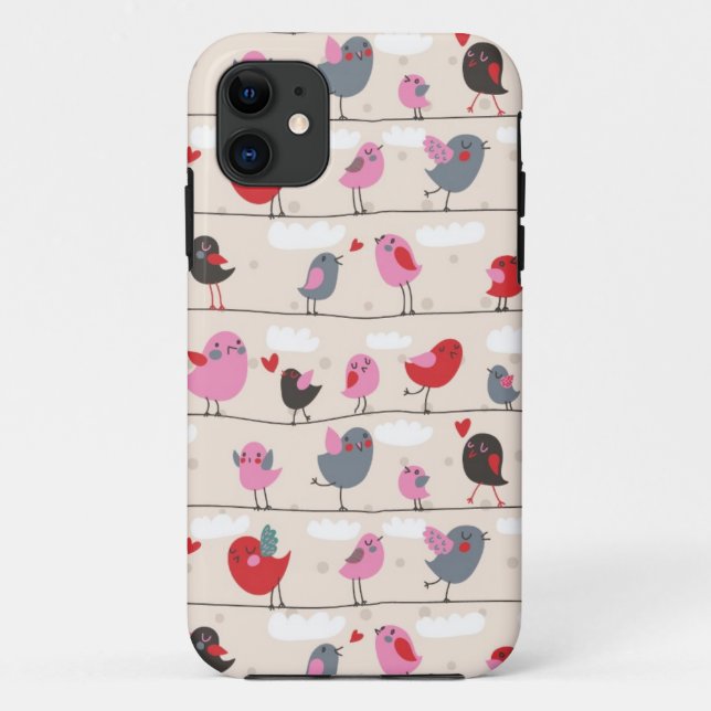 Vögel in Liebe Case-Mate iPhone Hülle (Rückseite)