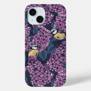 Vögel in violettem lila Garten Case-Mate iPhone Hülle