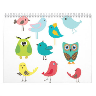 Vögel Kalender