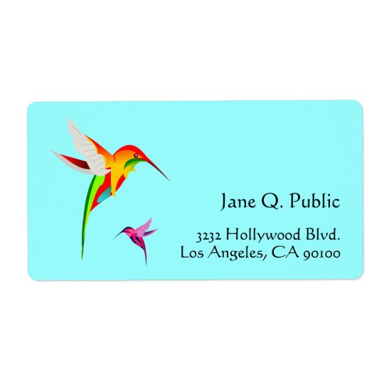 Vogel-Liebhaber-Kolibris