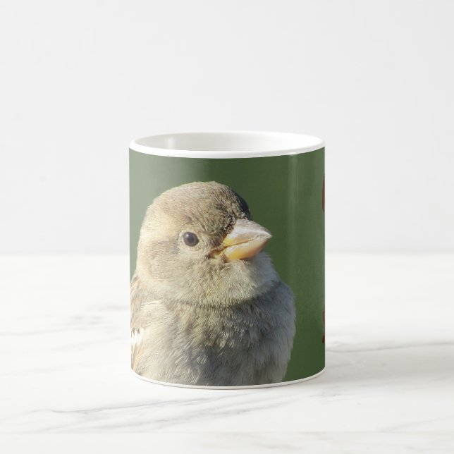 Vögel machen mich zum Lächeln Hausbrand Kaffeetasse (Mittel)