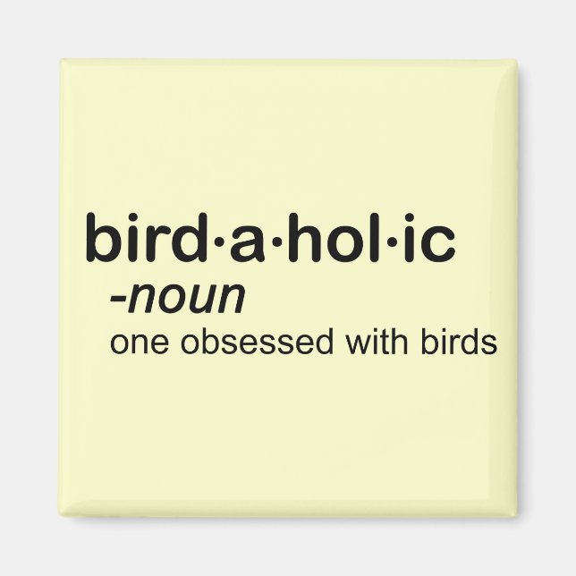 Vogel Magnet (Vorne)