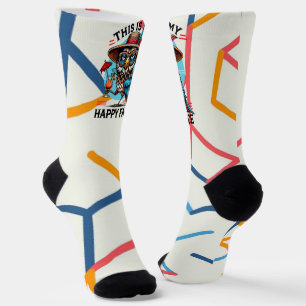 Vogel mit Drehung Socken