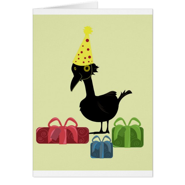 Vogel mit Geschenken (Vorne)