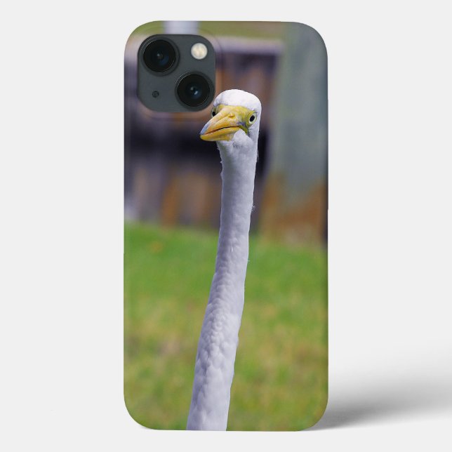Vogel mit langem Hals Case-Mate iPhone Hülle (Rückseite)