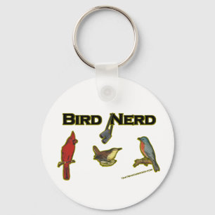 Vogel-Nerd Schlüsselanhänger