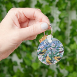Vögel Neue Kollektion Originelle handgemalte Kunst Schlüsselanhänger