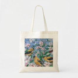 Vögel Neue Kollektion Originelle handgemalte Kunst Tragetasche