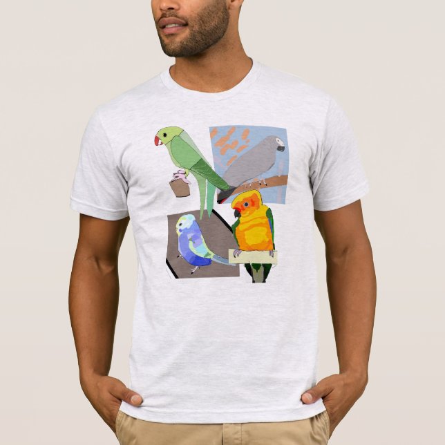 Vogel-Shirt T-Shirt (Vorderseite)
