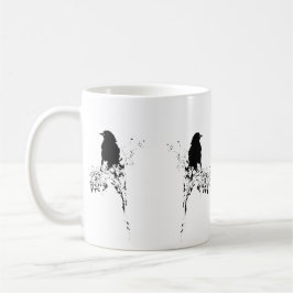 Vogel-Silhouette Kaffeetasse