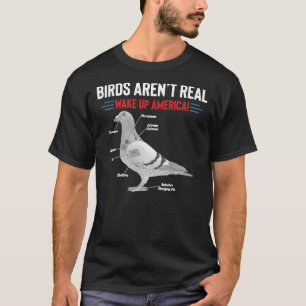 Vögel sind nicht wirklich Weckend Amerika Klassis T-Shirt